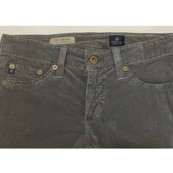 AG Adriano Goldschmied The Jegging‎ Super Skinny Fit Low Rise Corduroy Pants 25R - Picture 6 of 9